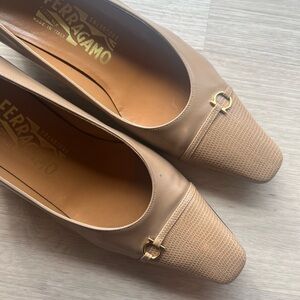 Salvatore Ferragamo Leather Pumps
